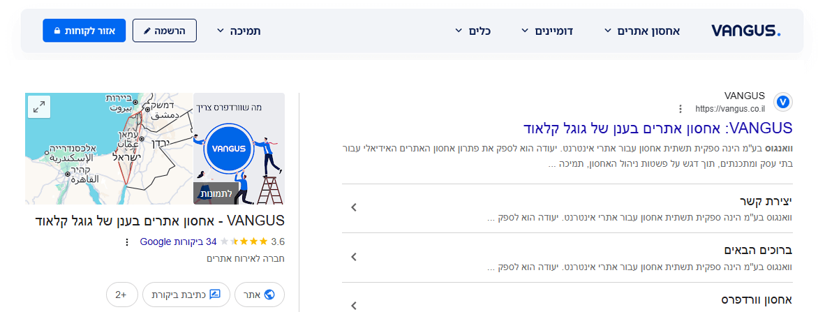 ביקורות על אחסון ונגוס